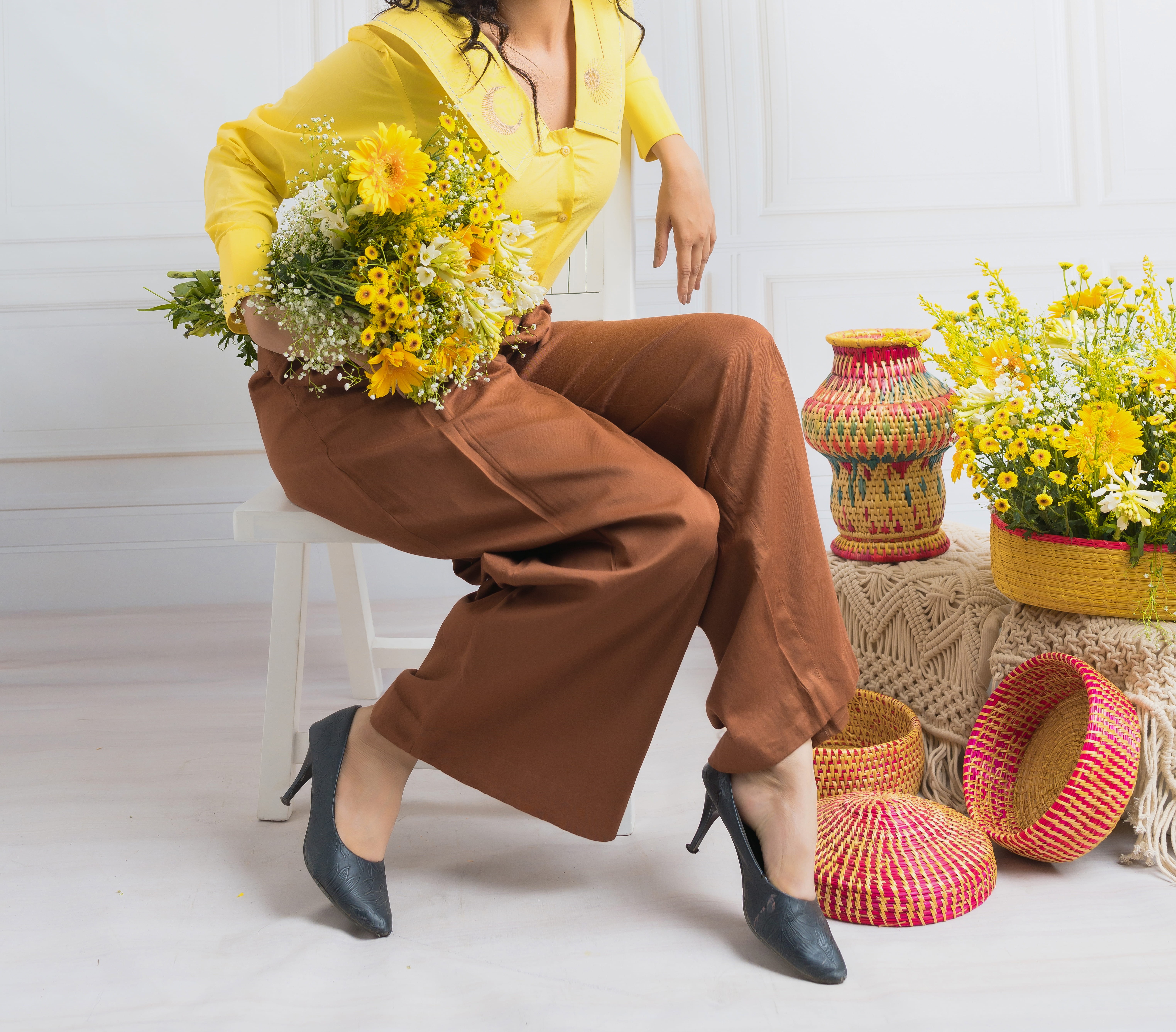 Nirva Pleated Pants