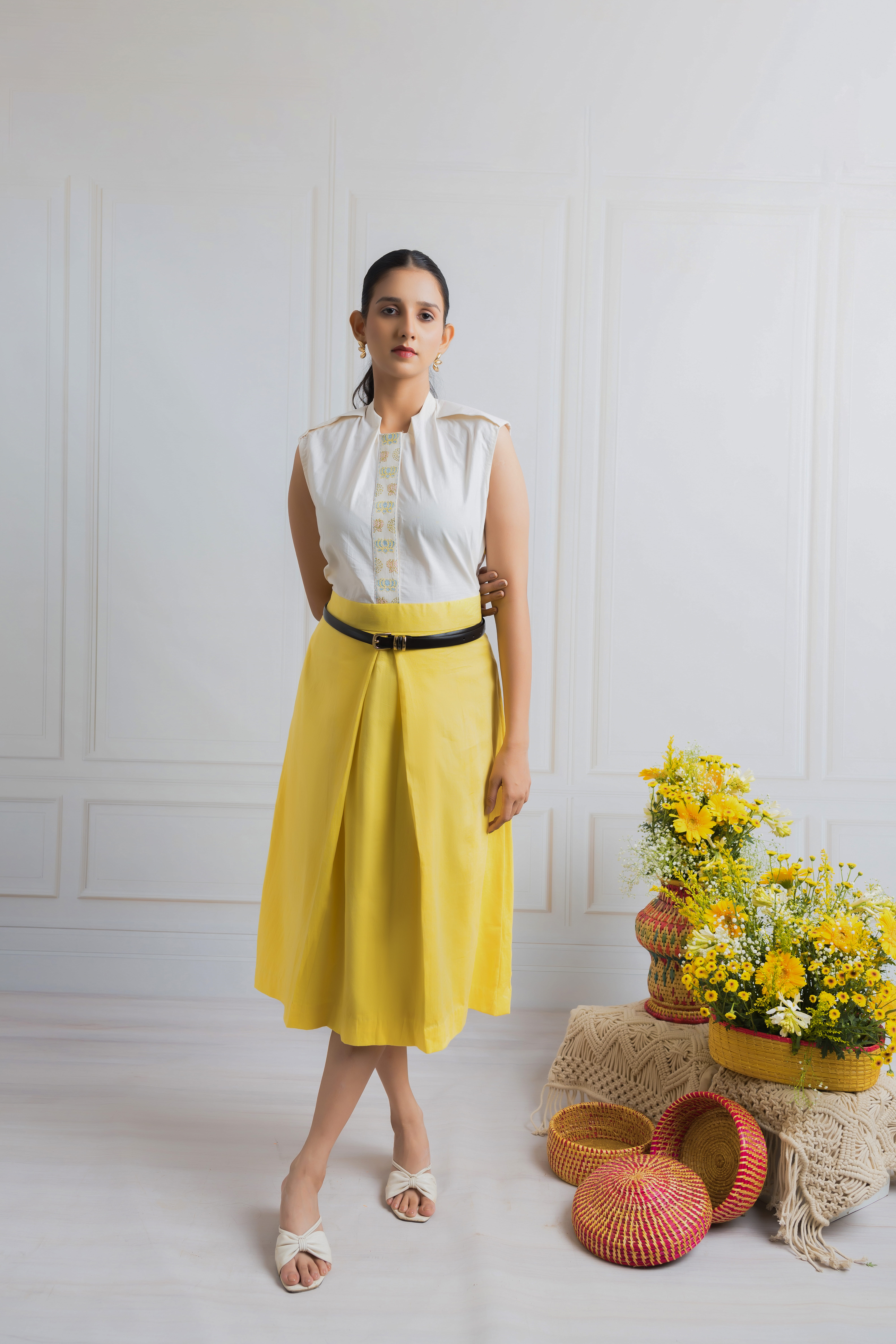 Neerja Pleated Dress